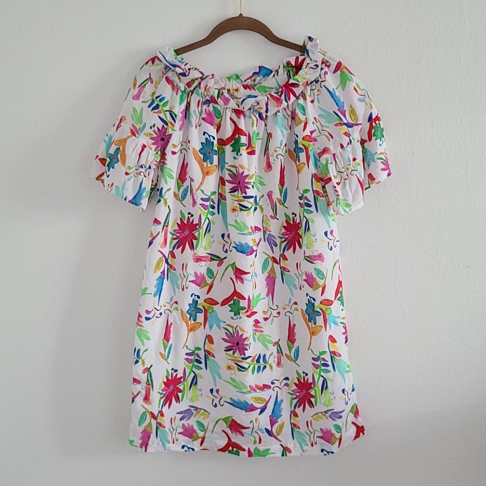Brooke Wright Multi Otomi Dress (Olivia Cut)